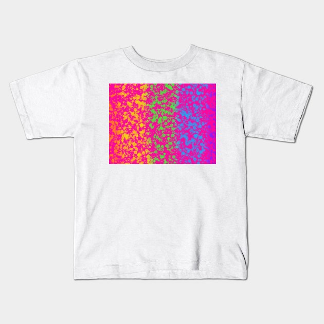 Color splatter - pink Kids T-Shirt by tothemoons